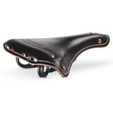 Monte Grappa Saddle Oxford Club Sport Leather Black