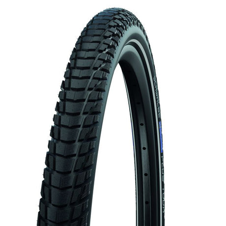 Schwalbe Marathon Plus Tour – kabelgebunden – Addix Green – Smartguard – 700 x 35 C – Schwarz + Reflex