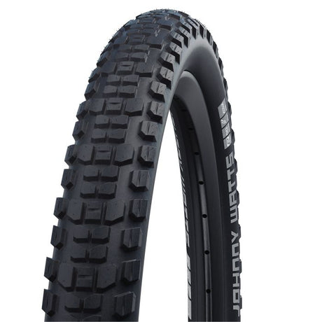 Schwalbe johnny watts plus - žično - addix - dd - greenguard - radialno - 27,5x2,60 - črna + refleks