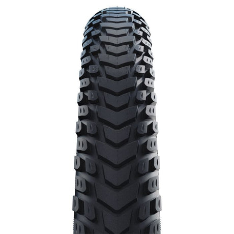 Schwalbe marathon mondial pro - dobrável - addix - v-guard - 27,5x2,40 - preto + reflexo