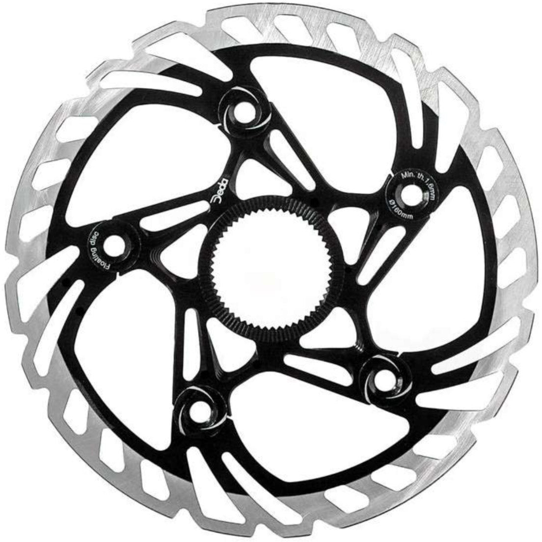 Deda brake disc db160 floating �160mm aluminum steel