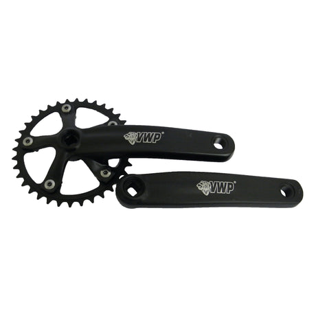 Pedaleira VWP 36t BMX mini-júnior 170mm preto