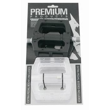 Haro bikes Haro Premium 75770 Slim Plastic Pedals + Extra Clear Body
