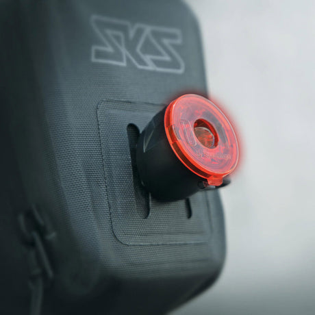 Torba podsiodłowa Sks race l 0,75l czarna