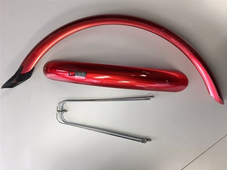 Eurofender Set Matplates 20 tum 58mm PVC Red