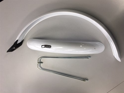 Eurofender je postavil blatnike 24 palcev 58 mm PVC White