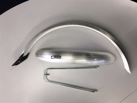 Eurofender sada blatníků 24 palců 58 PVC stříbrná