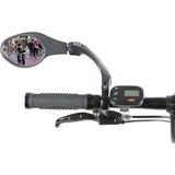 Mirage Handlebar mirror left 9 cm black