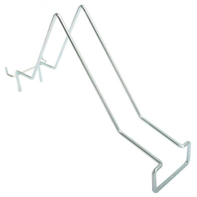 Perforated slat helmet hook