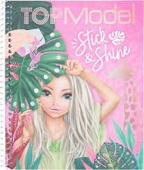 Depesche topmodel - colouring book stick and shine