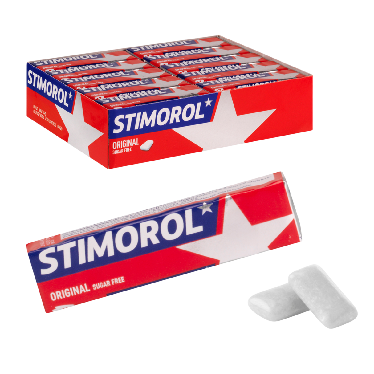 Stimorol original free red (30 x 14gr)