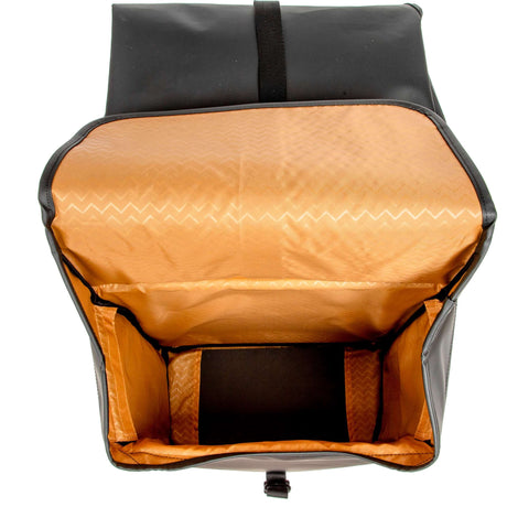New Looxs Odense Bicycle Bag - Double, Black, Water-repellent, Reflective, Suitable for electric bicycles