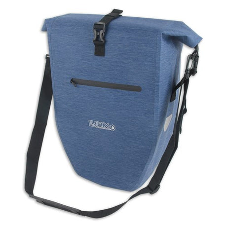 Lynx Vëlo Bag Single TPU 28L blo waasserdicht E-Bike Hayes