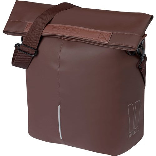 Basil City bicycle shopper Vegan Leather, roasted brown