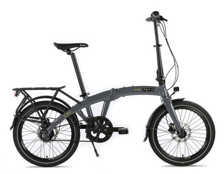 Ugo vouwfiets ultimate belt i8 cool grey
