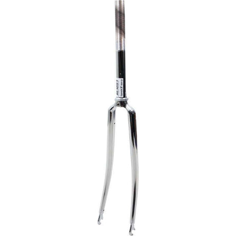 front fork fixed 28 inch race 1 inch silver