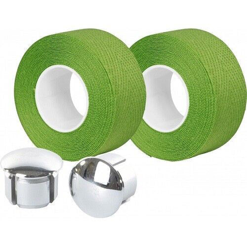 Velox styretape tressostar 90 bomull limegrønn (2 stk)