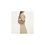 Beagles flauschige Teddy-Mondtasche Umhängetasche 34x21x8cm Lugo Taupe