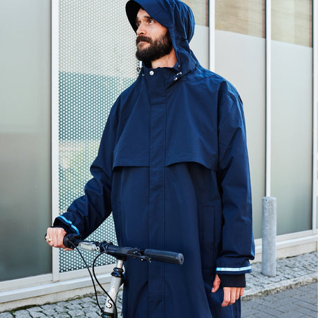 Weathergoods Sweden raincoat imbris navy m