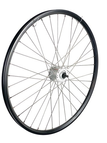 Framhjul 28 tum 622 svart nav -dynamo spaak 13