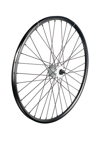 Shimano priekinio rato 28 colių 622 juodo juodo stipinų stebulės dinamas
