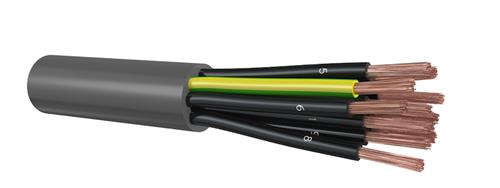 Dynamický ovládací kabel 12x1,0qmm ysly-jz