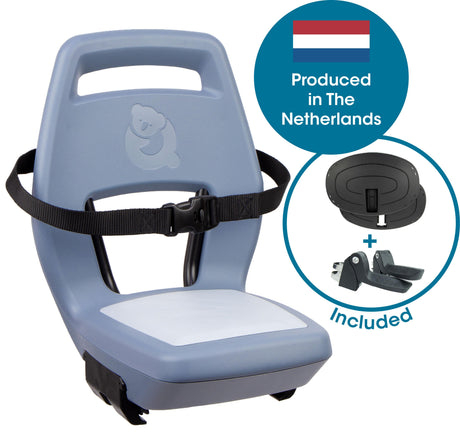 Qibbel rear seat junior 6+ luggage carrier blue
