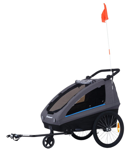 Polisport children's trailer 20 inches with 3rd wheel