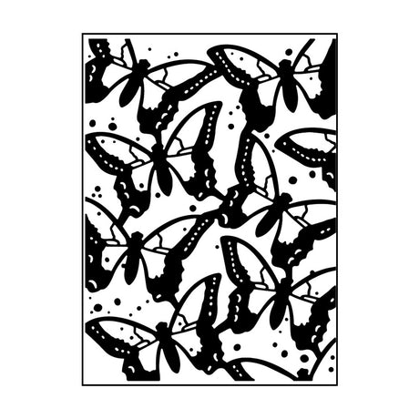 Carabelle studio • embossing template 10.8x14.6cm papillons