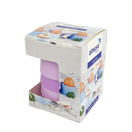 Amuse egg cup satin pink 4 pieces