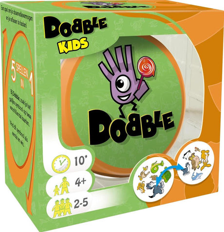 Detská kartová hra Asmodee zygomatic dobble - rýchla hra so zvieratkami pre deti