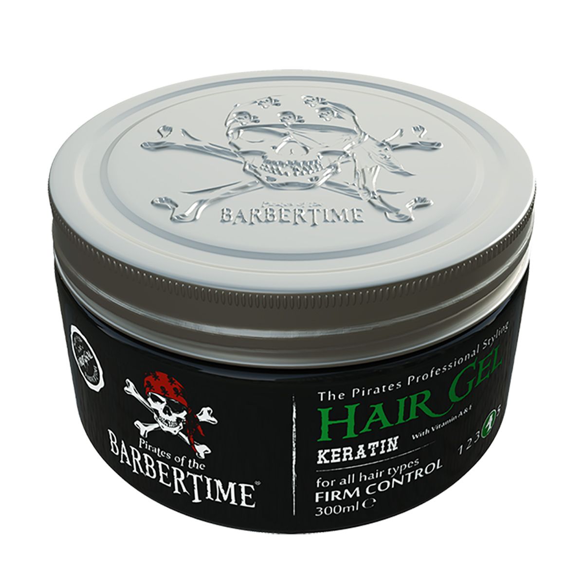 Barbertime hair gel keratin 300ml