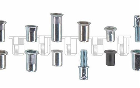 Masterfix blindklinkmoer m8 0.5-3.0mm rvs (50)