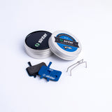 Disc brake pads Electric Blue