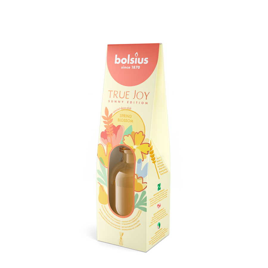 Bolsius Aroma-Diffusor True Joy Frühlingsblüte 80 ml