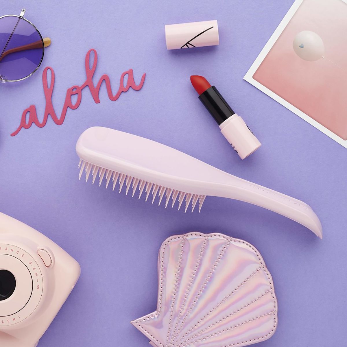 Tangle teezer an detangler fliuch bándearg millennial