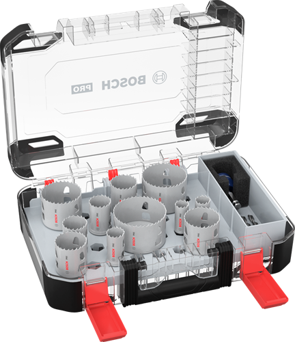 Bosch accessories pro multi material pc plus hole saw set | 9-piece - 2608594423