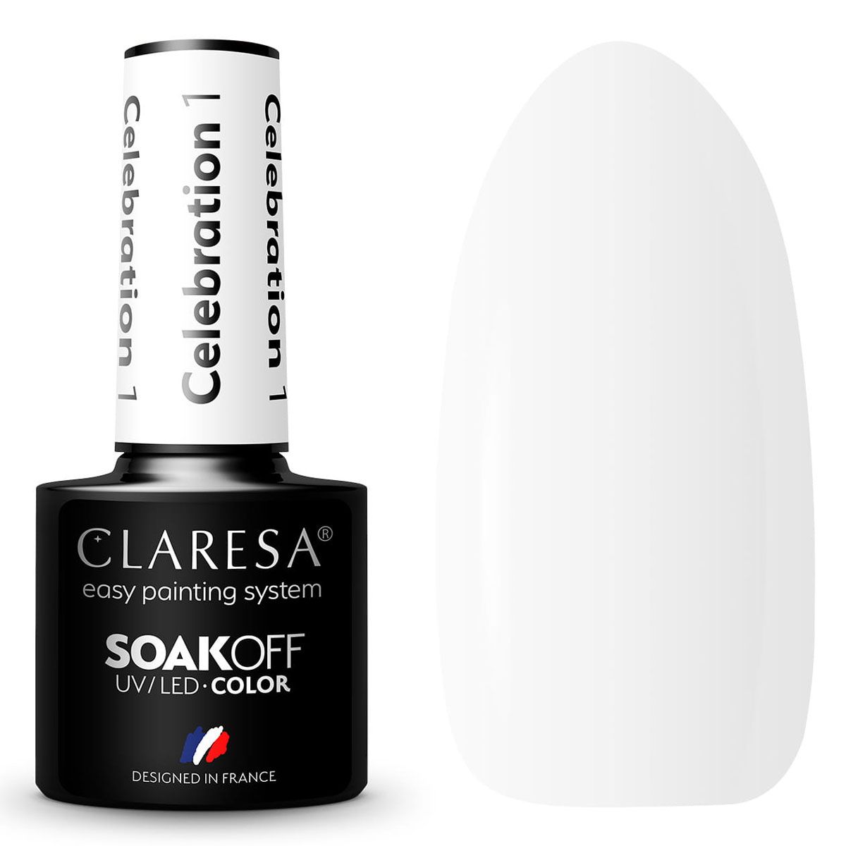 Claresa uv led gel lak 5ml oslava 1