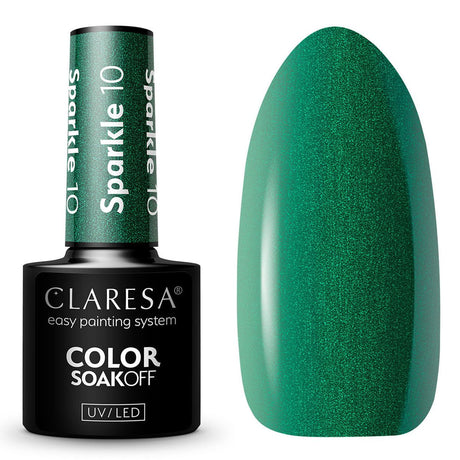 Claresa UV LED gel Polish 5ml Sparkle 10