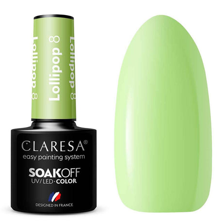 Claresa UV LED Gel Polish 5ml Lollipop 8