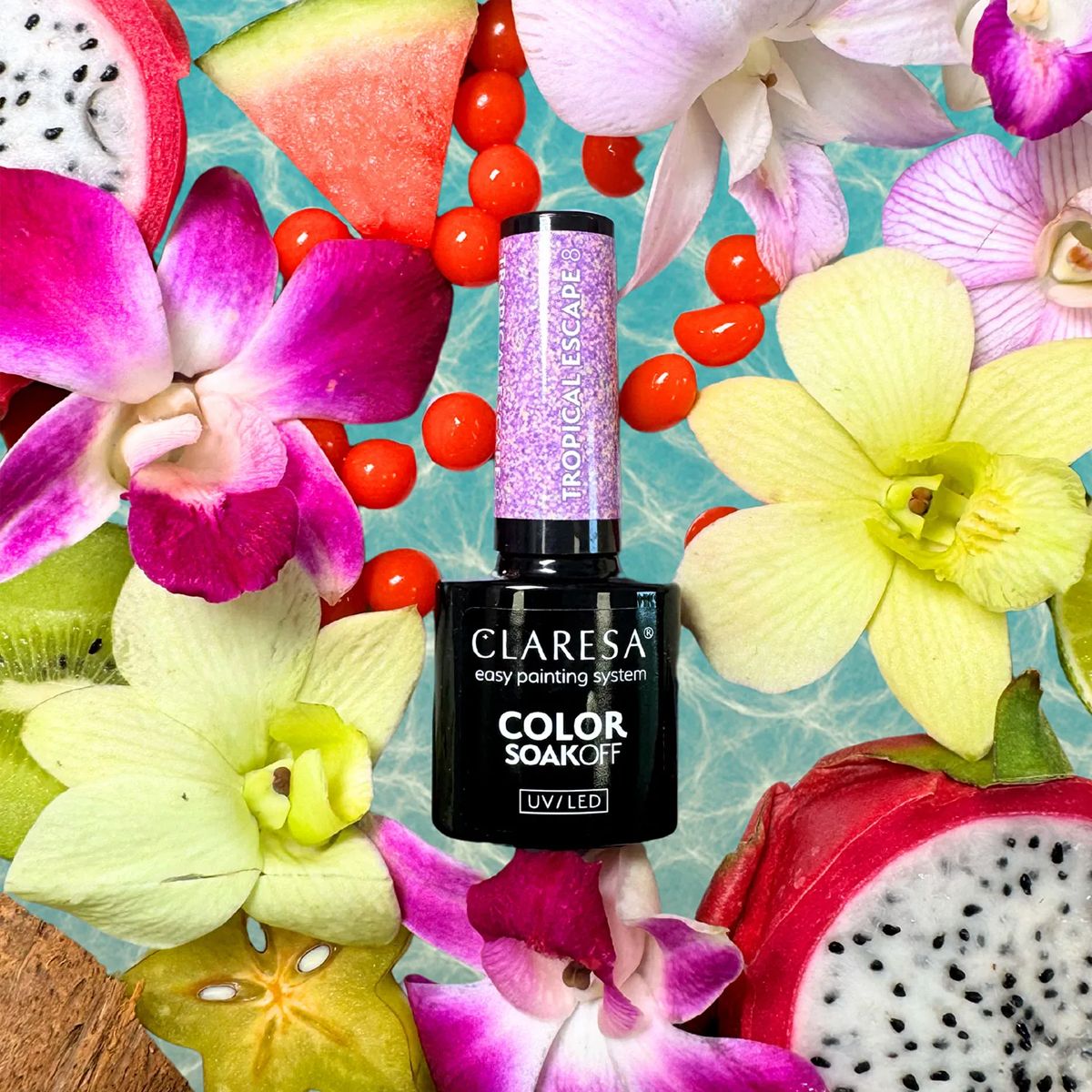 Claresa UV LED gelinis lakas 5 ml Tropical Escape 8