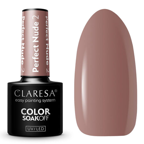 Claresa UV LED gel lak 5 ml Perfect Nude 2