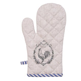 Clayre eef oven glove rooster 18x30cm