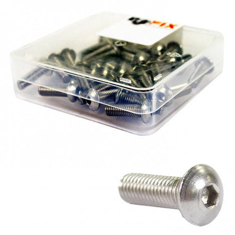 Bofix pan head hexagon socket screw m6 x 10 stainless steel
