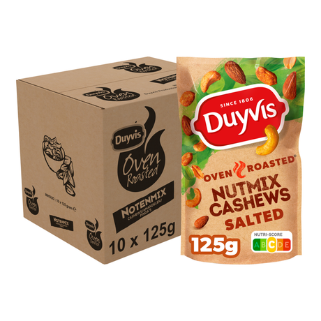 Duyvis oven-roasted tree nuts mix (10x 125g)