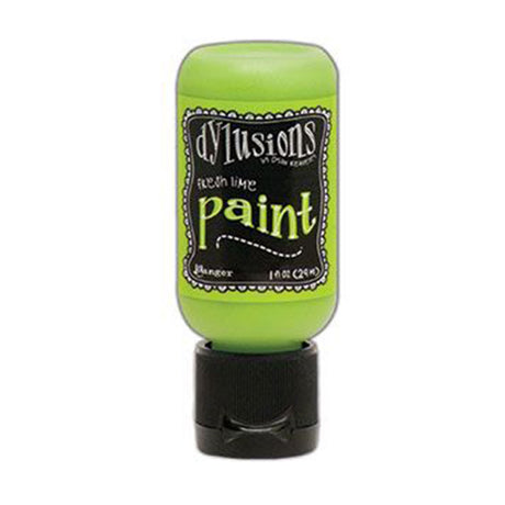 Ranger ink ranger • dylusions paint flip cap frasco limão fresco 29ml