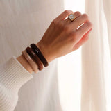 Invisibobble hårslips mocka 5st.