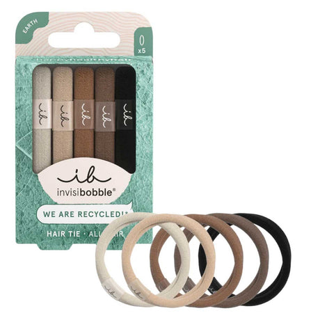 Invisibobble hair tie mocha 5pcs.
