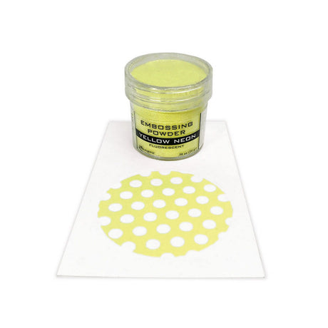 Ranger ink ranger • embossing powder yellow neon