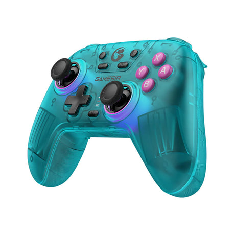 Gamesir Nova HD Rumble NS Controller (Teal, PC, Steam, Android, iOS, Switch, Bluetooth 2.4 GHz USB)